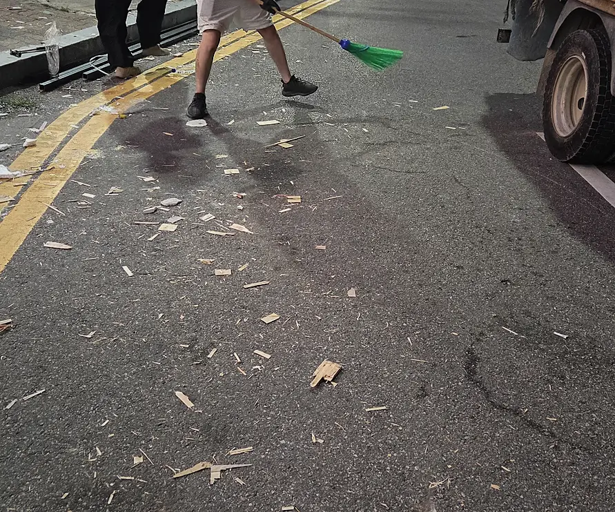 안산 상록구 창고 생활폐기물 현장 사진 2