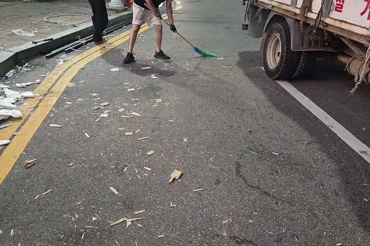 성동구 상가 폐기물 업체 현장 사진 2